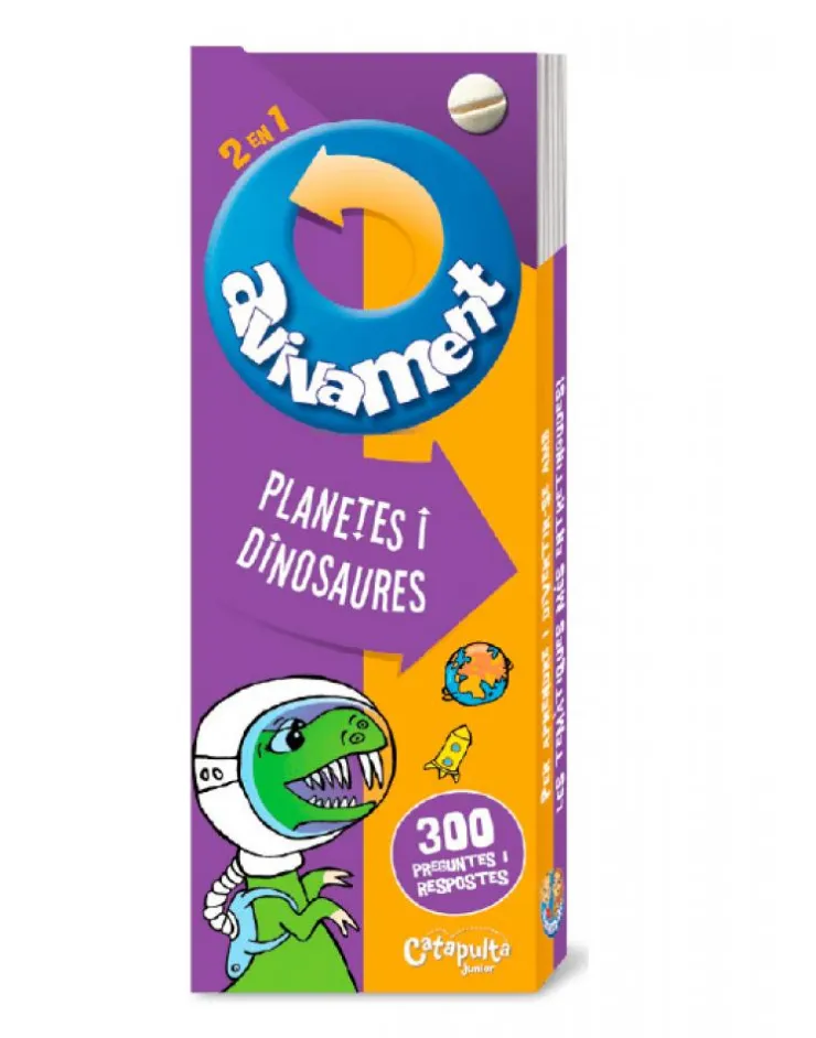 Edición catalán: Avivament 2 en 1 - Planetes i dinosaures< New