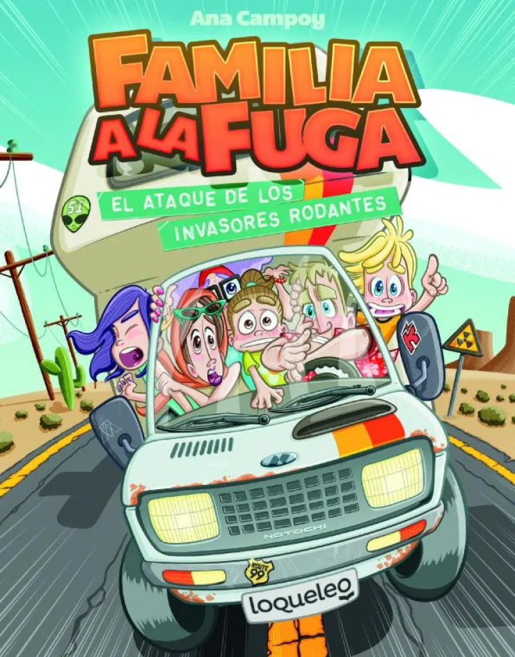 El ataque de los invasores rodantes. Familia a la fuga 4< Outlet