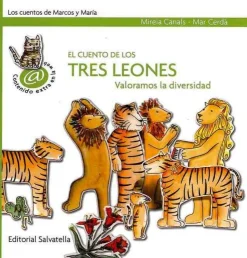 El cuento de los tres leones< New