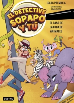 El detective Sopapo y tú 2. El caso de la fuga de animales< Sale