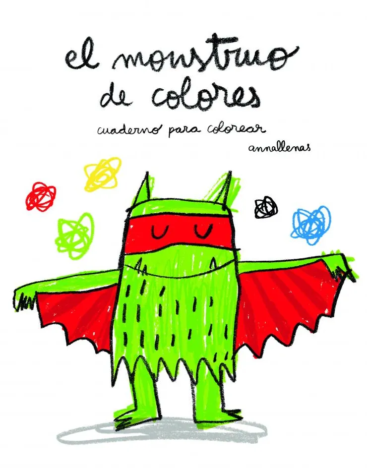 El Monstruo de Colores. Cuaderno para colorear< Sale