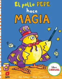 El pollo Pepe hace magia< Discount