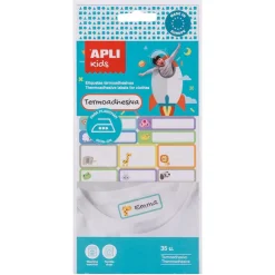 Etiqueta termoadhesiva textil 35 unidades<Apli Clearance