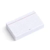 Ficha horizontal nº 2 75x125mm paquete 100 unidades<Miquelrius Discount