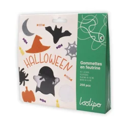 Figuras fieltro adhesivo Halloween set 150 piezas<Loolipo Best