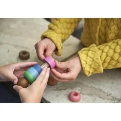 Figuras personas de madera para enroscar 25 piezas<Tickit Sale