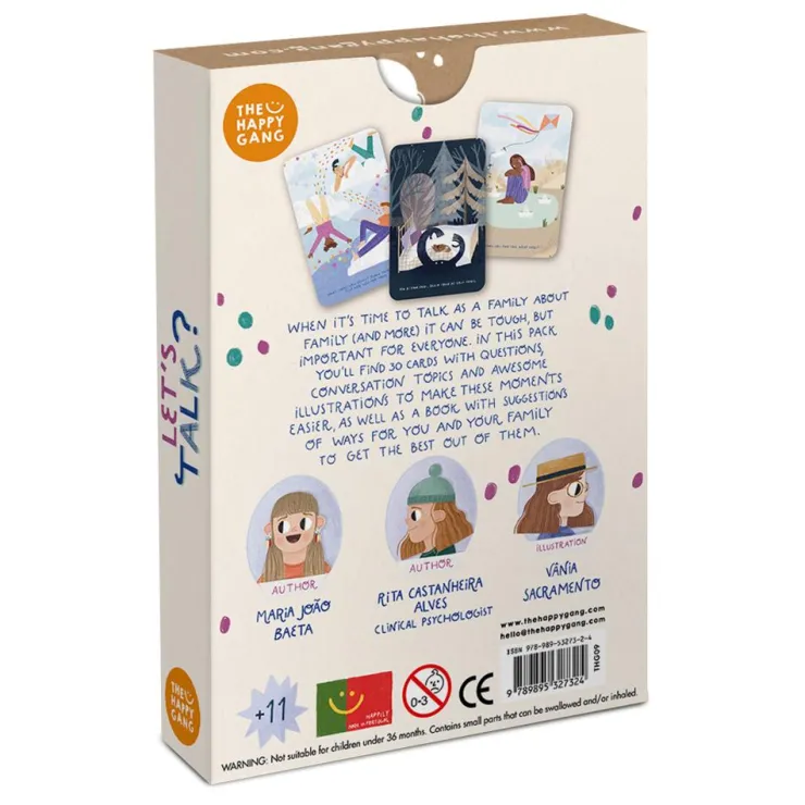 Flashcards Let´s Talk en inglés<The Happy Gang