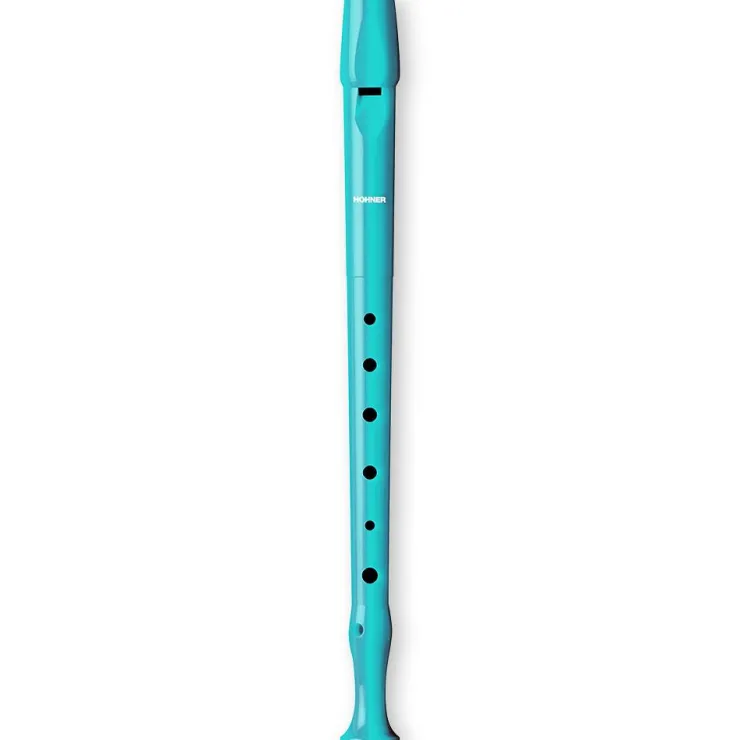 Flauta dulce azul claro<Hohner Discount