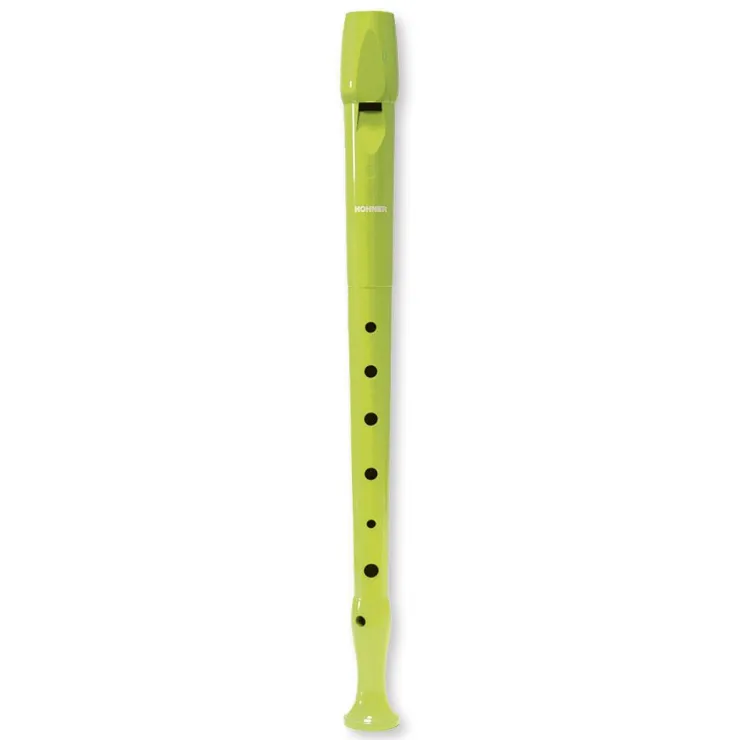 Flauta dulce verde claro<Hohner