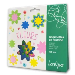 Flores de fieltro adhesivas 150 piezas<Loolipo Sale