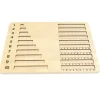 Fraction bars boards Tableros para las regletas<Andreu Toys