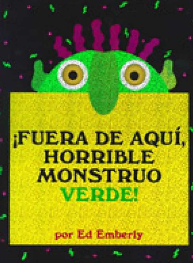 ¡Fuera de aquí, horrible monstruo verde!< New