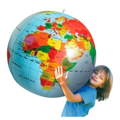 Globo terráqueo hinchable 50cm<Caly Clearance