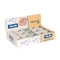 Goma de borrar Miga de pan 30 unidades<Milan Discount