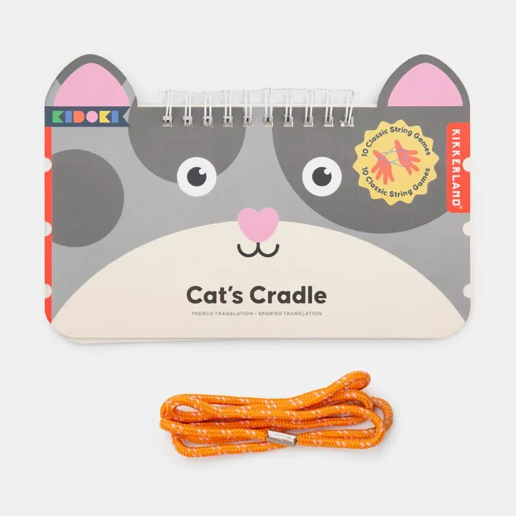 Goma elástica para mano Cat´s Cradle con bloc de juegos modelo surtido<Kikkerland Online