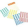 Gomets estrellas de colores 4 láminas<Ineta Sale