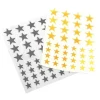 Gomets estrellas oro y plata 2 láminas<Ineta Hot