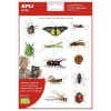Gomets insectos 2 láminas<Apli Online