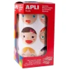 Gomets redondos emociones 33mm. rollo<Apli Outlet