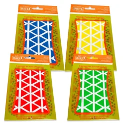 Gomets triángulos grandes bolsa unicolor<Ineta
