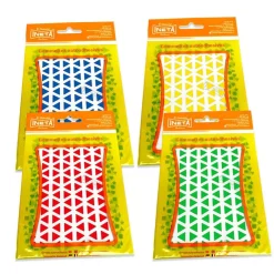 Gomets triángulos pequeños bolsa unicolor<Ineta Clearance