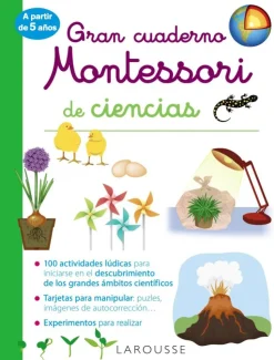 Gran cuaderno Montessori de ciencias< New
