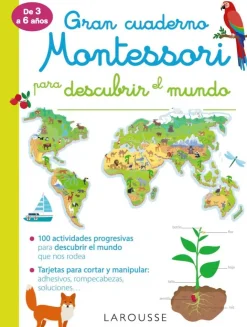 Gran cuaderno Montessori para descubrir el mundo< Hot