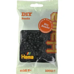 Midi: bolsa 1000 Bio perlas negro<Hama Hot
