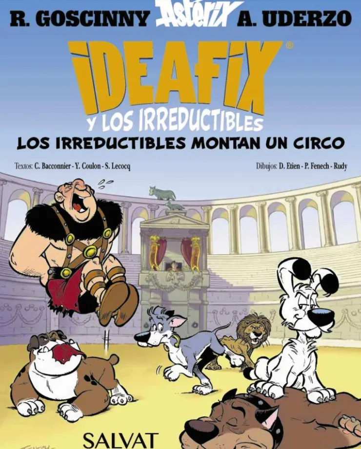 Ideafix y los irreductibles, 4. Los irreductibles montan un circo< Discount