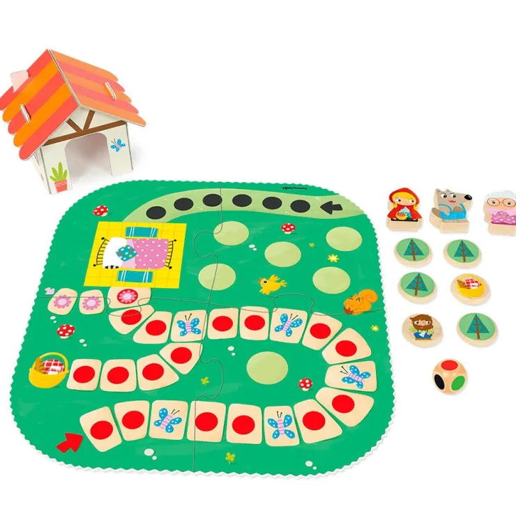 Juego cooperativo Caperucita Roja<Goula Discount