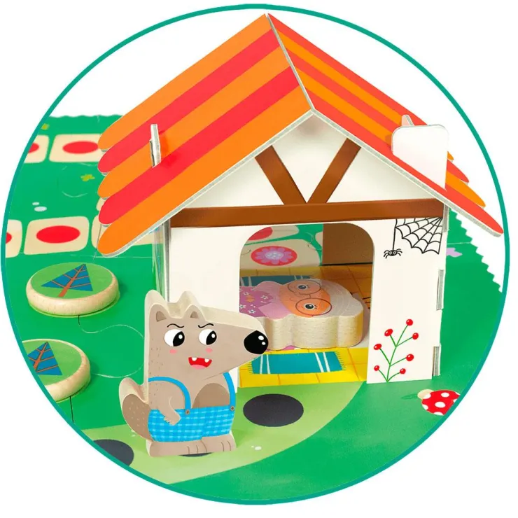 Juego cooperativo Caperucita Roja<Goula Discount