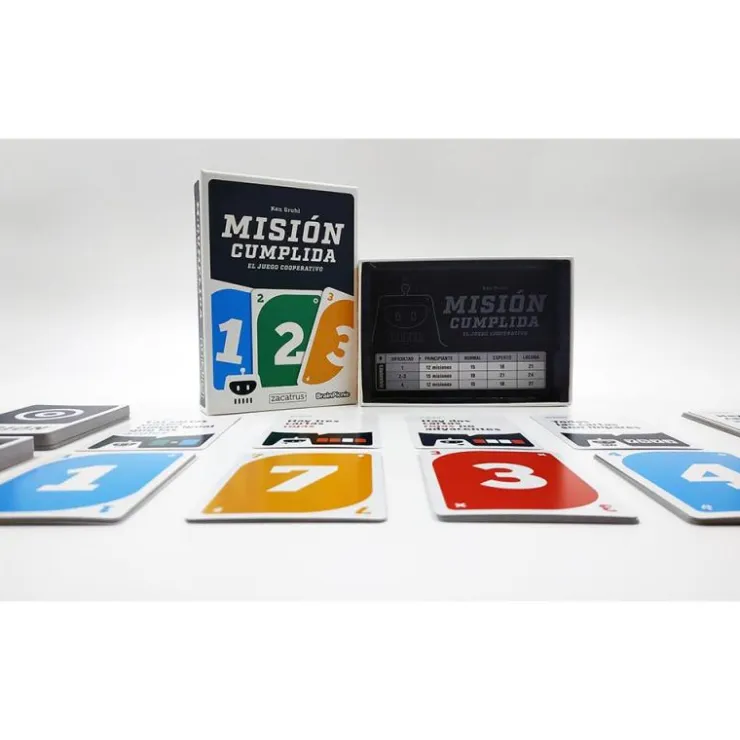 Juego cooperativo Misión cumplida<Zacatrus