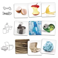 Juego de asociación Separar y reciclar<Akros Clearance