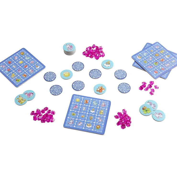 Juego de bingo Unicornio destello<Haba