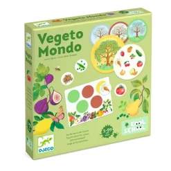 Juego de bingo Vegeto Mondo las estaciones Cool School<Djeco Hot
