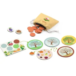 Juego de bingo Vegeto Mondo las estaciones Cool School<Djeco Hot