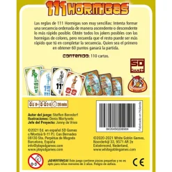 Juego de cartas 111 hormigas<SD Games Discount