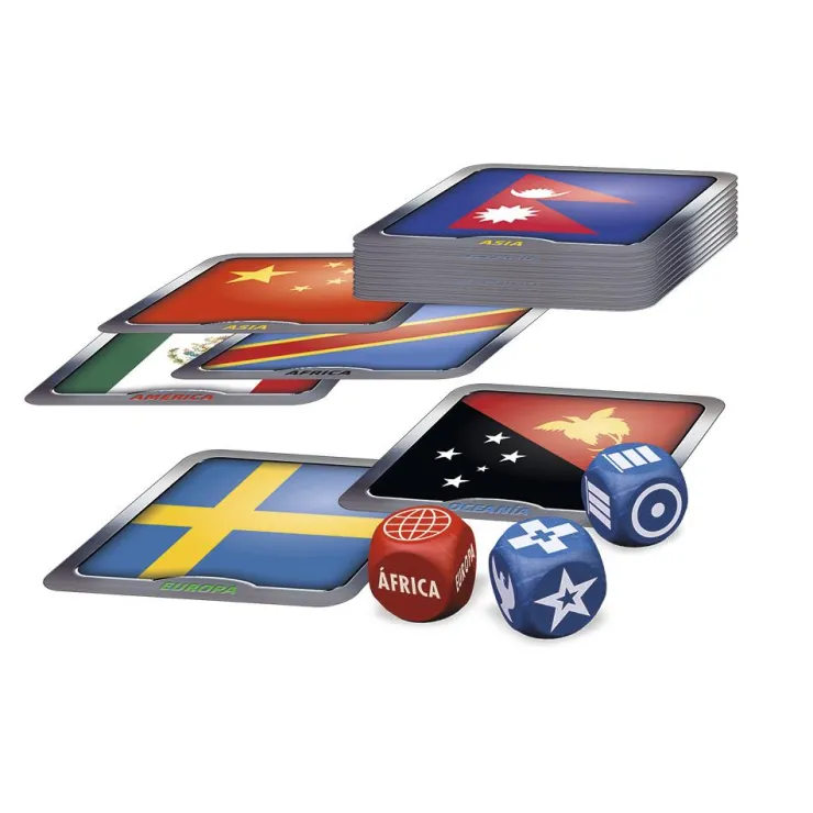 Juego de cartas Banderea.<Ludilo