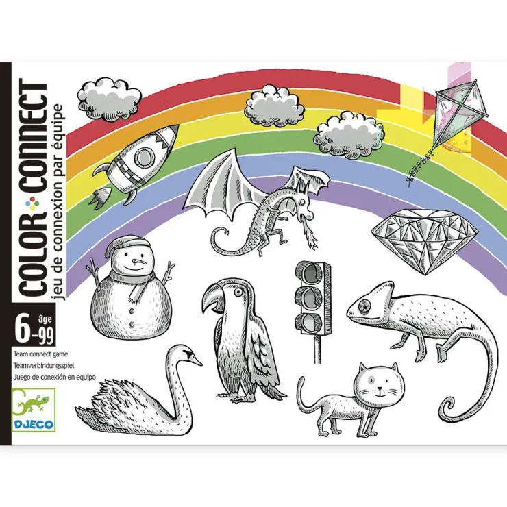 Juego de cartas Color connect<Djeco Sale