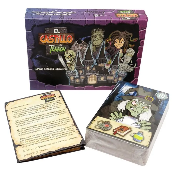 Juego de cartas El castillo del terror<Atomo Games New