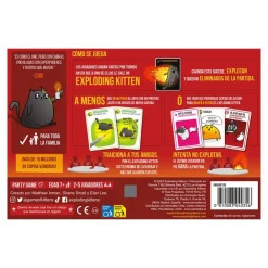 Juego de cartas Exploding kittens<Asmodee Hot