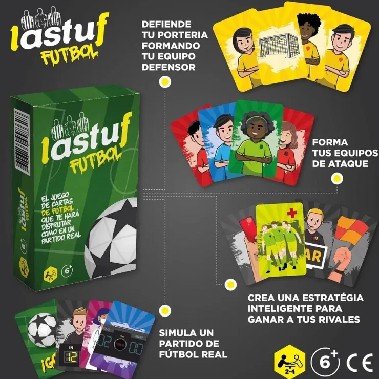 Juego de cartas fútbol<Lastuf Hot