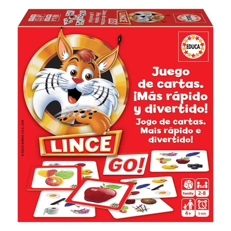Juego de cartas Lince Go!<Educa Borras Discount