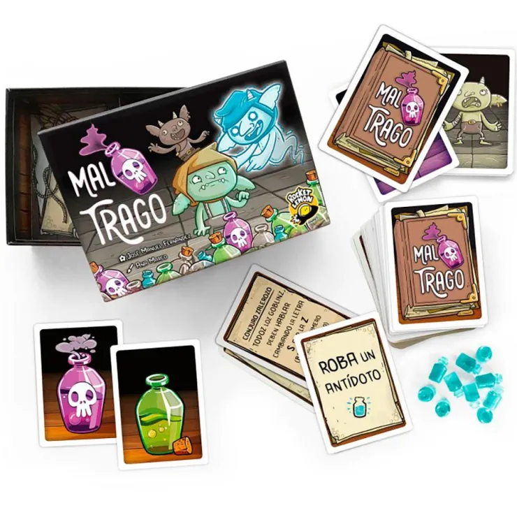 Juego de cartas Mal trago<Rocket Lemon Games Best
