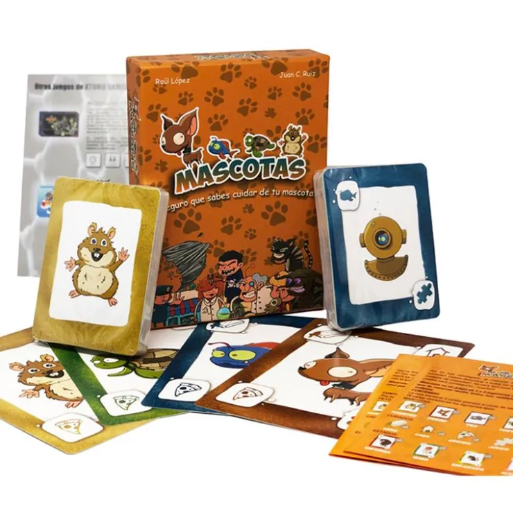 Juego de cartas Mascotas<Atomo Games