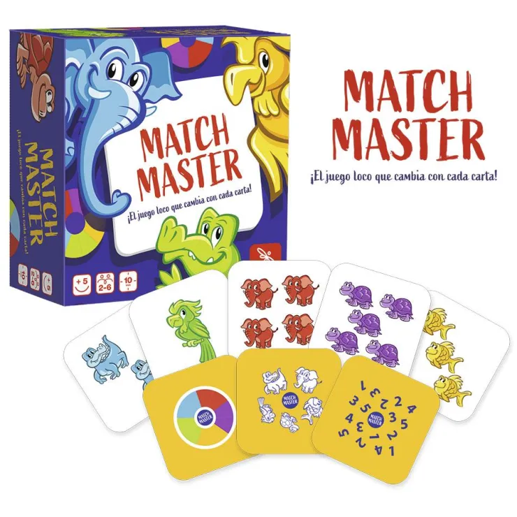 Juego de cartas Match Master<Ludilo Outlet