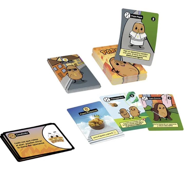 Juego de cartas Papas<GDM Clearance