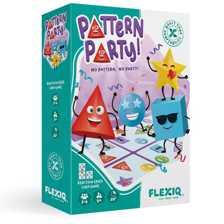 Juego de cartas Pattern Party<FlexiQ New