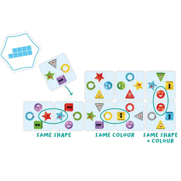 Juego de cartas Pattern Party<FlexiQ New