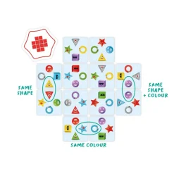 Juego de cartas Pattern Party<FlexiQ New